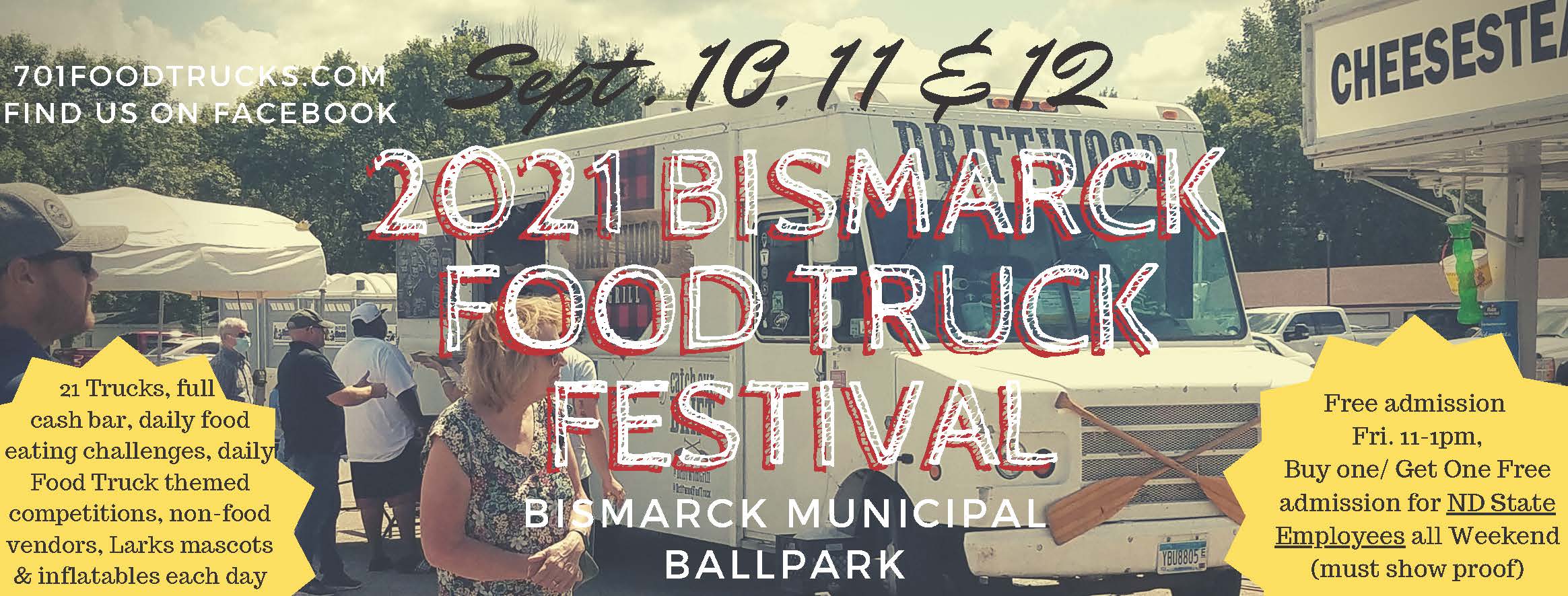 2021 Bismarck Food Truck Festival The North Dakota Council of State